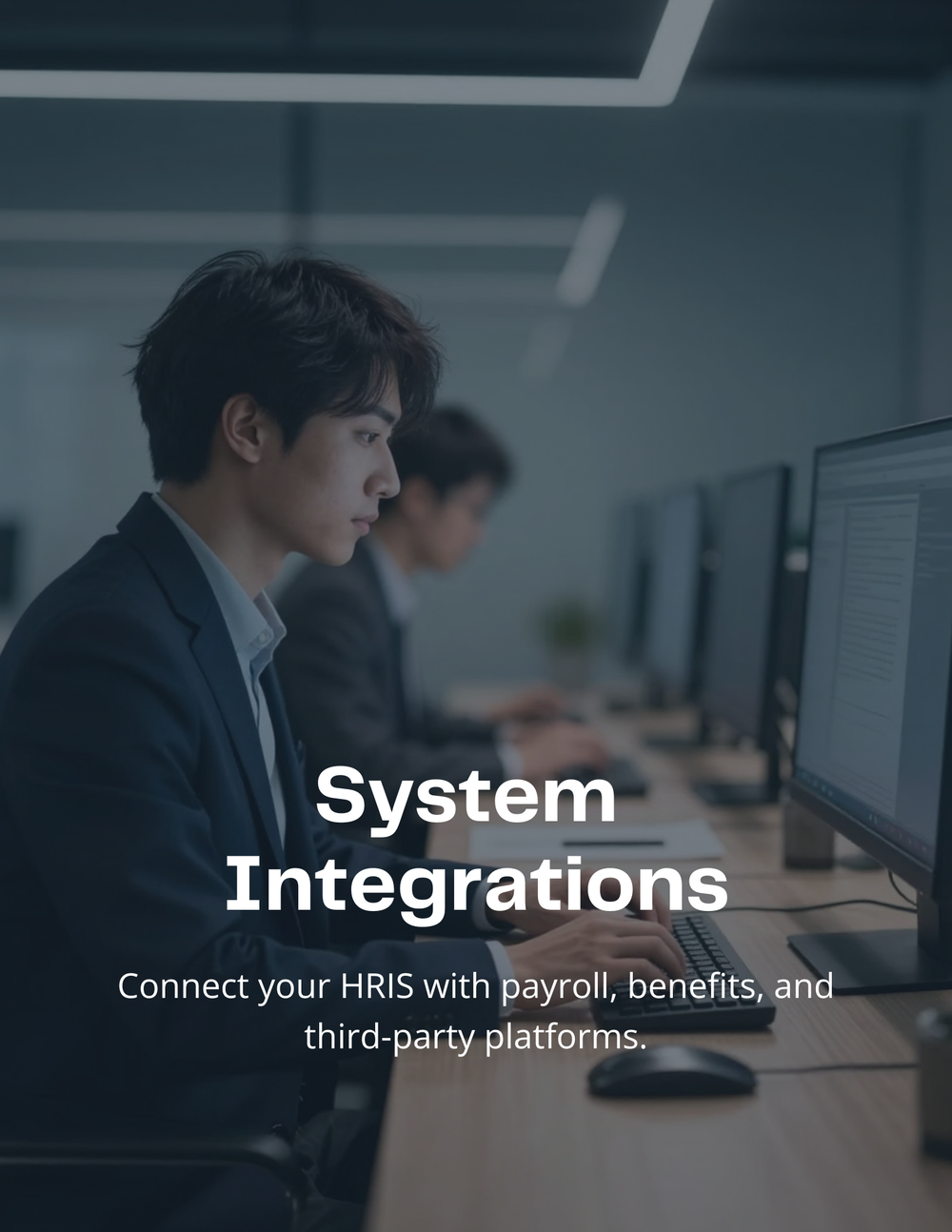 System Integrations: Connect your HRIS with payroll, benefits, and third-party platforms.